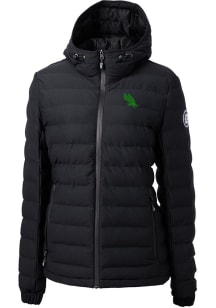 Cutter and Buck North Texas Mean Green Womens Black Mission Ridge Repreve Filled Jacket