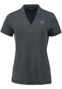 Cutter and Buck Lehigh Valley Ironpigs Womens Black Forge Short Sleeve T-Shirt