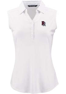 Cutter and Buck Round Rock Express Womens White Forge Eco Sleeveless Polo Short Sleeve Polo Shirt