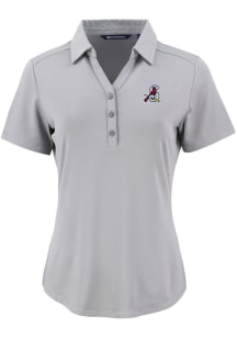 Cutter and Buck Springfield Cardinals Womens Grey Forge Eco Polo Short Sleeve Polo Shirt