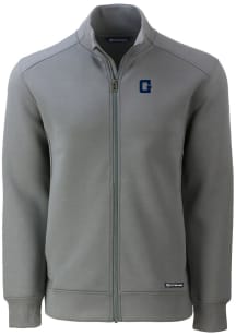 Cutter and Buck Georgetown Hoyas Mens Grey Vault Roam Light Weight Jacket
