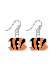 Cincinnati Bengals Logo Dangle Womens Earrings