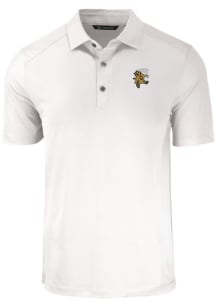 Cutter and Buck Grambling State Tigers Mens White Forge Short Sleeve Polo