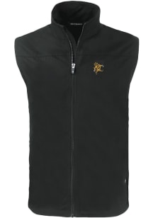 Cutter and Buck Grambling State Tigers Mens Black Charter Sleeveless Jacket