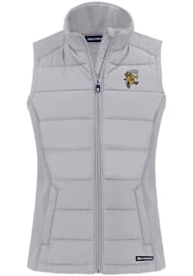 Cutter and Buck Grambling State Tigers Womens Charcoal Vault Evoke Vest