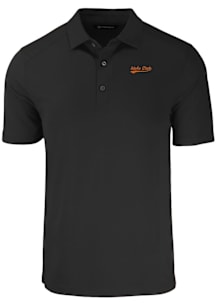 Cutter and Buck Idaho State Bengals Black Forge Big and Tall Polo