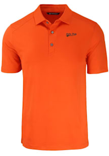 Cutter and Buck Idaho State Bengals Mens Orange Forge Short Sleeve Polo