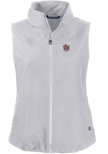 Cutter and Buck LSU Tigers Womens Grey Charter Vest