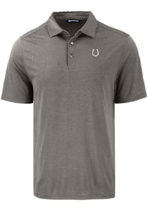 Cutter and Buck Indianapolis Colts Mens Grey Mono Coastline Eco Short Sleeve Polo