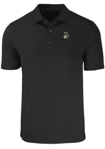 Cutter and Buck Michigan State Spartans Big and Tall Black Forge Big and Tall Golf Shirt