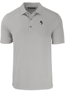 Cutter and Buck Michigan State Spartans Mens Grey Vault Forge Recycled Short Sleeve Polo