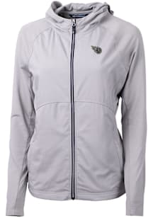Cutter and Buck Tennessee Titans Womens Grey Mono Adapt Eco Light Weight Jacket