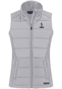 Cutter and Buck Northern Arizona Lumberjacks Womens Charcoal Evoke Vest
