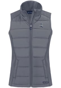 Cutter and Buck Northern Arizona Lumberjacks Womens Grey Evoke Vest