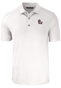 Cutter and Buck NC State Wolfpack Big and Tall White Forge Big and Tall Golf Shirt