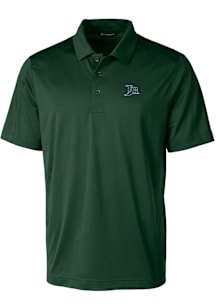 Cutter and Buck Tampa Bay Rays Mens Green Cooperstown Prospect Short Sleeve Polo