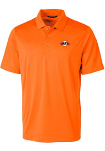 Cutter and Buck San Francisco Giants Mens Orange Cooperstown Prospect Short Sleeve Polo