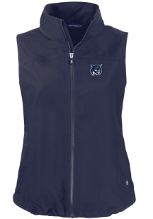 Cutter and Buck New Hampshire Wildcats Womens Navy Blue Charter Vest