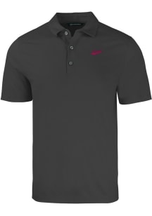 Cutter and Buck New Mexico State Aggies Black Forge Big and Tall Polo