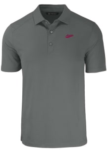 Cutter and Buck New Mexico State Aggies Grey Forge Big and Tall Polo