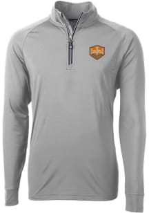Cutter and Buck Tennessee Volunteers Mens Grey College World Series Champions 2024 Adapt Eco Kni..