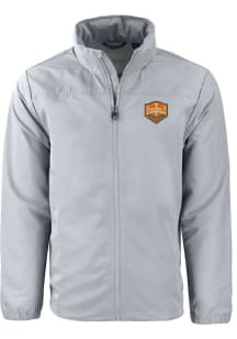 Cutter and Buck Tennessee Volunteers Mens Grey College World Series Champions 2024 Charter Eco L..