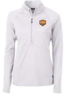 Cutter and Buck Tennessee Volunteers Womens White College World Series Champions 2024 Adapt Eco ..