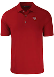 Cutter and Buck Tampa Bay Rays Cardinal Stars and Stripes Forge Eco Stretch Big and Tall Polo