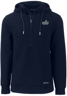 Cutter and Buck Old Dominion Monarchs Mens Navy Blue Roam Long Sleeve Hoodie
