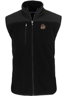 Cutter and Buck Oregon State Beavers Big and Tall Black Cascade Sherpa Mens Vest