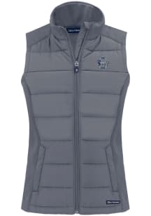 Cutter and Buck Penn State Nittany Lions Womens Grey Evoke Vest