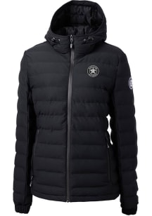 Cutter and Buck Houston Astros Womens Black Mono Mission Ridge Repreve Filled Jacket