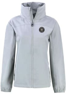 Cutter and Buck Houston Astros Womens Grey Mono Charter Eco Light Weight Jacket