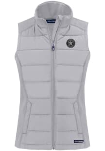 Cutter and Buck Houston Astros Womens Charcoal Mono Evoke Vest