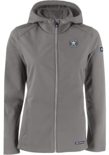 Cutter and Buck Houston Astros Womens Grey Mono Evoke Light Weight Jacket