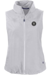 Cutter and Buck Houston Astros Womens Grey Mono Charter Vest