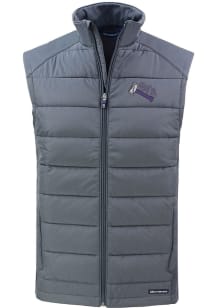 Cutter and Buck SFA Lumberjacks Mens Grey Evoke Sleeveless Jacket