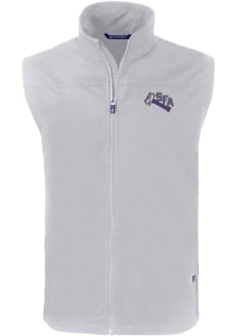 Cutter and Buck SFA Lumberjacks Mens Grey Charter Sleeveless Jacket