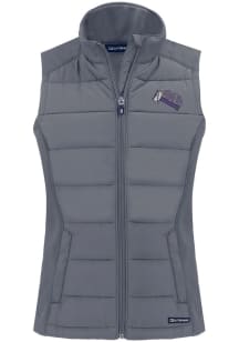 Cutter and Buck SFA Lumberjacks Womens Grey Evoke Vest