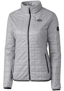 Cutter and Buck San Francisco Giants Womens Grey Mono Rainier PrimaLoft Filled Jacket