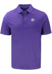 Cutter and Buck TCU Horned Frogs Big and Tall Purple Forge Big and Tall Golf Shirt