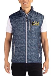 Mens Drexel Dragons Navy Blue Cutter and Buck Rainier PrimaLoft Printed Vest