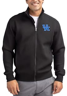 Cutter and Buck Kentucky Wildcats Mens Black Roam Big and Tall Light Weight Jacket
