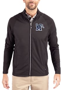 Cutter and Buck Memphis Tigers Mens Black Adapt Eco Big and Tall Light Weight Jacket