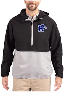 Cutter and Buck Memphis Tigers Mens Black Charter Eco Pullover Jackets