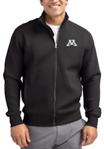 Cutter and Buck Minnesota Golden Gophers Mens Black Roam Big and Tall Light Weight Jacket