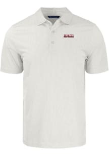 Cutter and Buck Texas Tech Red Raiders Big and Tall White Pike Symmetry Big and Tall Golf Shirt