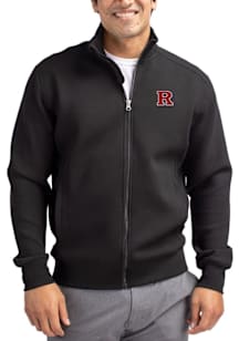 Cutter and Buck Rutgers Scarlet Knights Mens Black Roam Big and Tall Light Weight Jacket