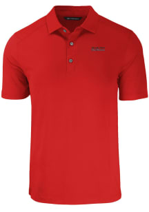 Cutter and Buck Texas Tech Red Raiders Mens Red Forge Short Sleeve Polo