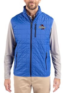 Cutter and Buck Tulsa Golden Hurricane Big and Tall Blue Rainier PrimaLoft Mens Vest
